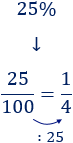 Explicamos cómo pasar de porcentajes a fracciones y viceversa y resolvemos algunos ejercicios. Básicamente, el n% es la fracción n/100.