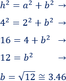 Explicamos el teorema de Pitágoras y resolvemos detalladamente 5 problemas de aplicación. El teorema dice que el cuadrado de la hipotenusa es la suma de los cuadrados de los catetos. Matemáticas. Secundaria. Geometría.